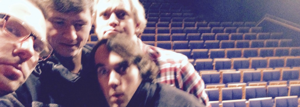 mit Michael Feindler und Les Bummms Boys im Gewandhaus Zwickau